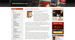 Desktop Screenshot of onlineslotsguru.com